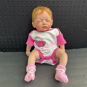 Reborn Baby Doll in Whale Outfit (Dryden)