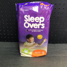 Load image into Gallery viewer, 12pk Sleep Overs Youth Disposable Diapers (NEW) (Cuties)
