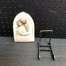 Load image into Gallery viewer, The Holy Family A Child is Born Plaque w/Stand
