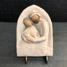 Load image into Gallery viewer, The Holy Family A Child is Born Plaque w/Stand
