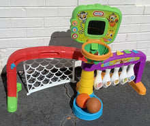 Load image into Gallery viewer, Learn &amp; Play™ 3-in-1 Sports Zone Activity Playset
