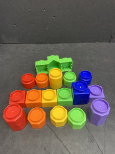 stackable shaped blocks