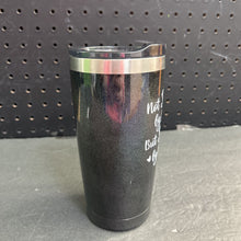 Load image into Gallery viewer, "not sisters by blood but sisters by heart" Tumbler Cup
