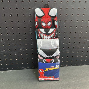 6pk Mens Spiderman Socks (NEW)