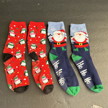 Load image into Gallery viewer, 2pk Girls Christmas Socks

