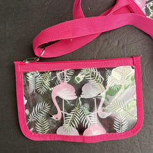 Load image into Gallery viewer, Flamingo Tote Bag w/Pouch Bag
