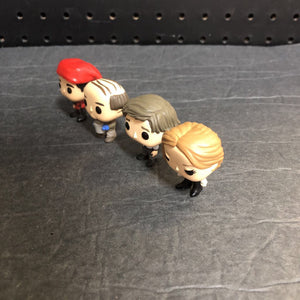 4pk Bitty Pops Figures (The Office)