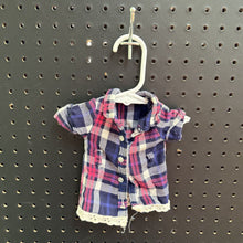 Load image into Gallery viewer, Plaid Top for 18" Doll
