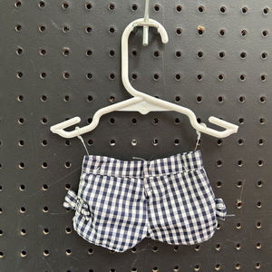 Plaid Short for 18" Doll