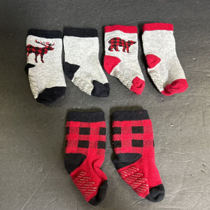 3pk Boys Socks