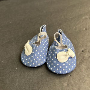 Polka Dot Shoes for 18" Doll