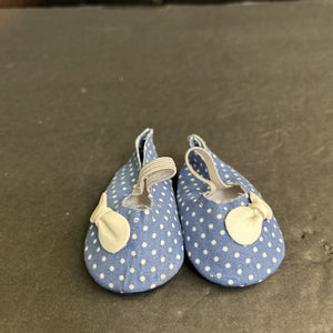 Polka Dot Shoes for 18" Doll