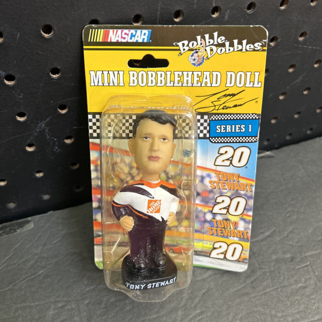 Bobble Dobbles Series 1 Tony Stewart #20 Mini Bobblehead (NEW)