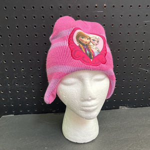 Girls Striped Winter Hat