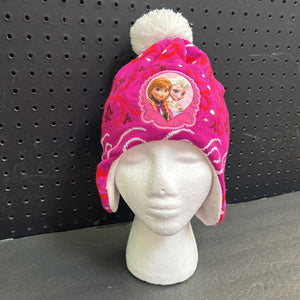 Girls Pom-Pom Winter Hat