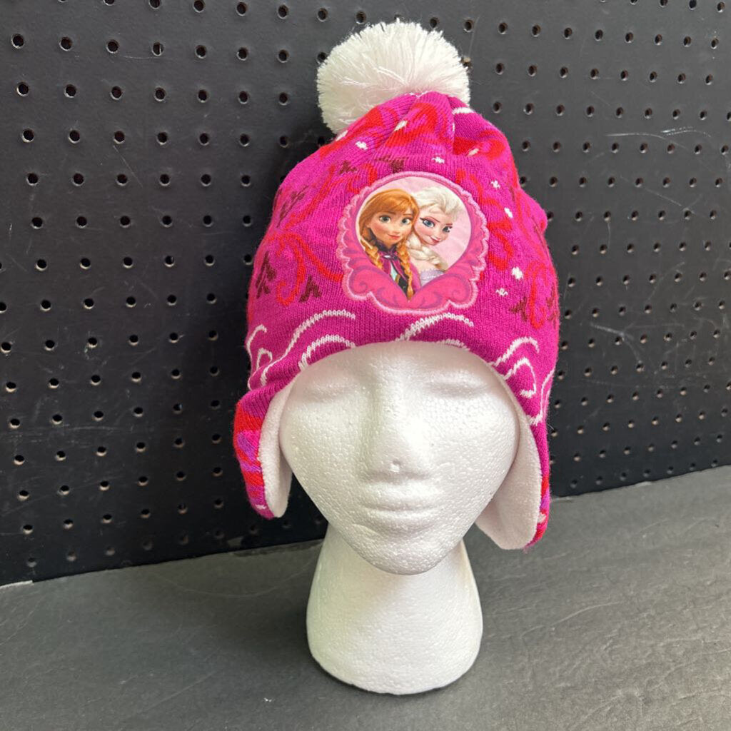 Girls Pom-Pom Winter Hat
