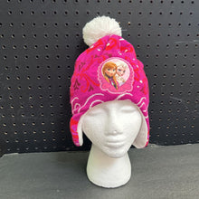 Load image into Gallery viewer, Girls Pom-Pom Winter Hat
