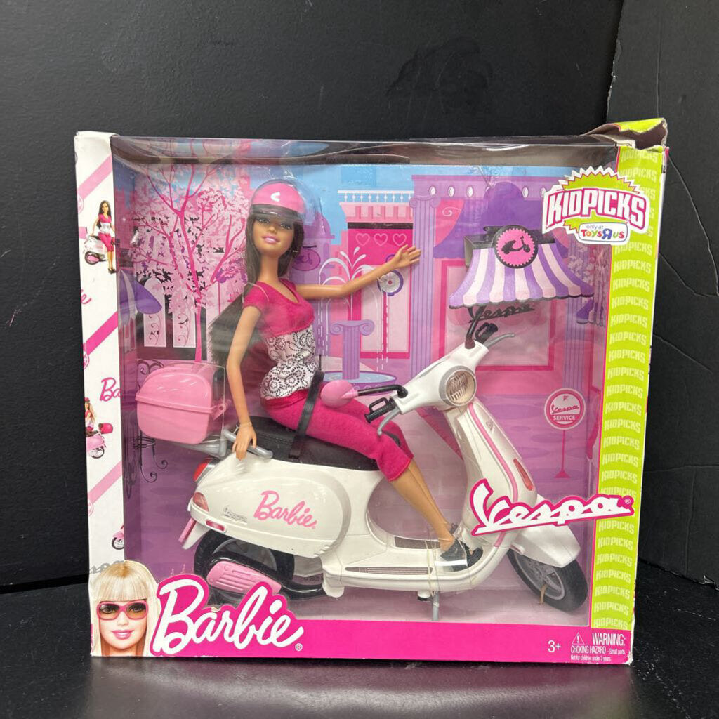 Teresa Doll w/Vespa Scooter (NEW)