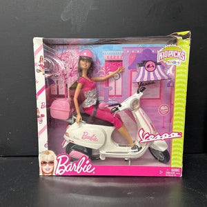 Teresa Doll w/Vespa Scooter (NEW)