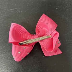 Rhinestone Hairbow Clip