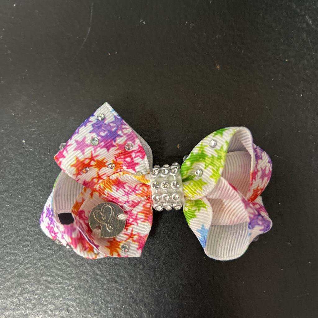Rhinestone Star Hairbow Clip