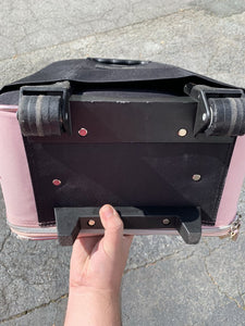 Sparkly Wheeled Suitcase w/ Extendable Handle