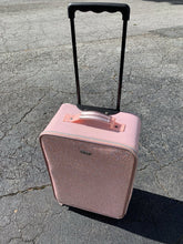 Load image into Gallery viewer, Sparkly Wheeled Suitcase w/ Extendable Handle
