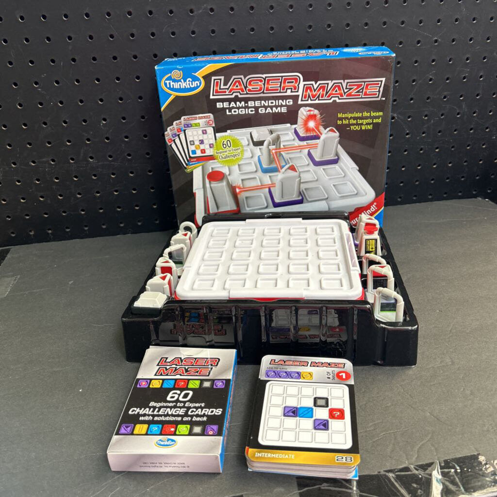 Laser Maze Beam-Bending Logic Game Battery Operated