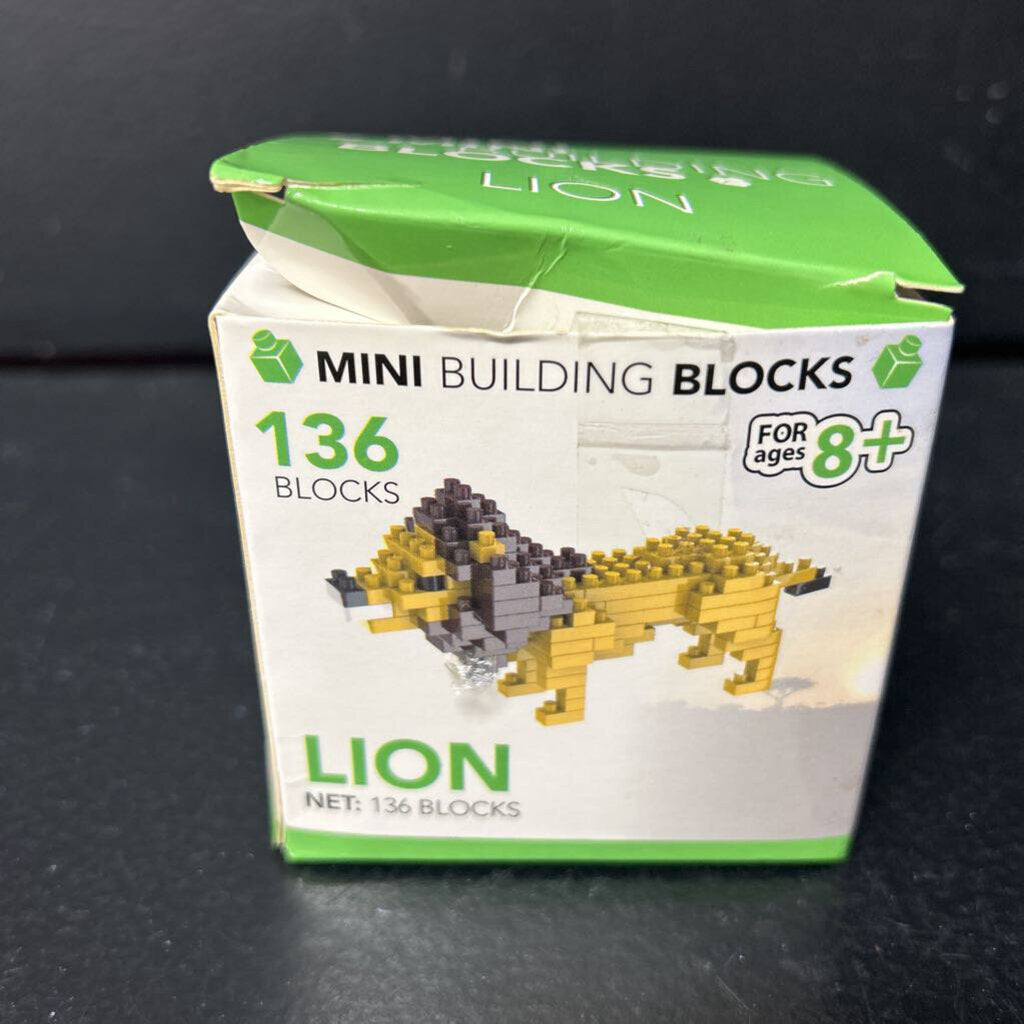 Mini Building Blocks Lion (Charles Products) – Encore Kids Consignment