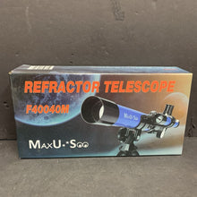 Load image into Gallery viewer, Tabletop Refractor Telescope (MaxUSee)
