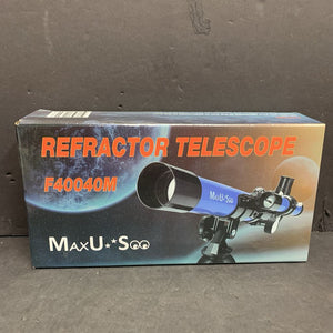 Tabletop Refractor Telescope (MaxUSee)