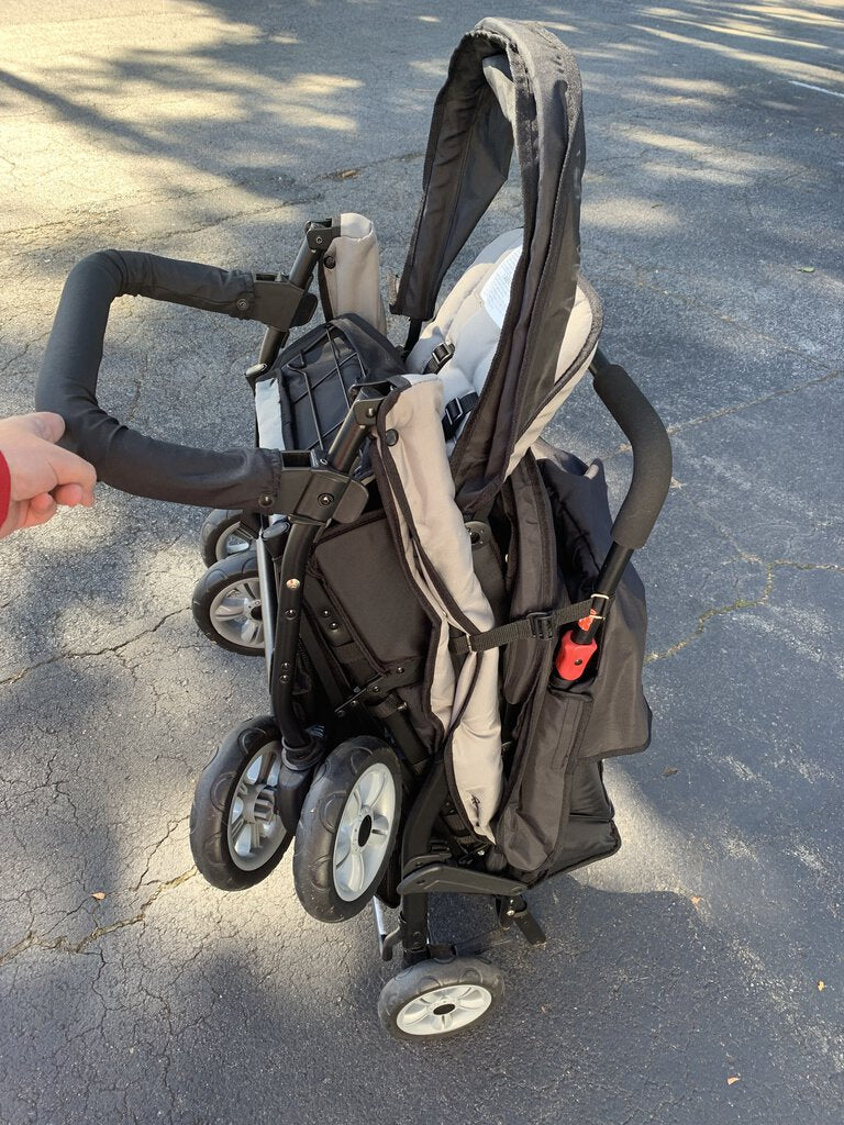 triplets stroller graco Gaggle Lightweight Triple Seat Stroller (Foundations) – Encore Kids  Consignment