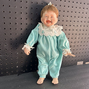 My First Tooth Little Patricia Porcelain Baby Doll (Ashton Drake)