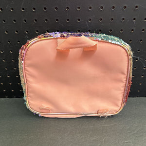 Reverse Sequin School Lunch Bag