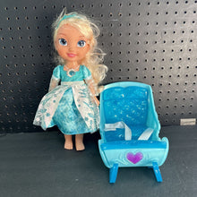 Load image into Gallery viewer, Singing Elsa Doll w/Sleigh Battery Operated
