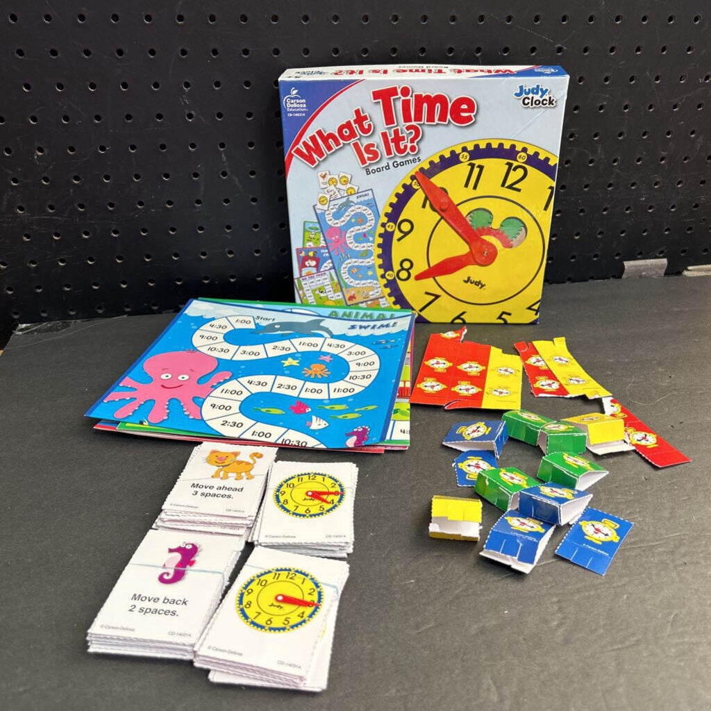 What Time is it? Learning Board Game