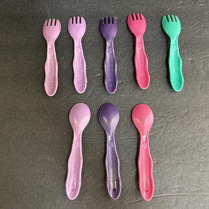 8pc Forks & Spoons Set (Green Grown)