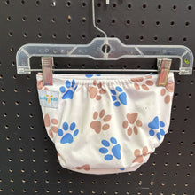 Load image into Gallery viewer, Paw Print Cloth Diaper Cover (Baby Goal)
