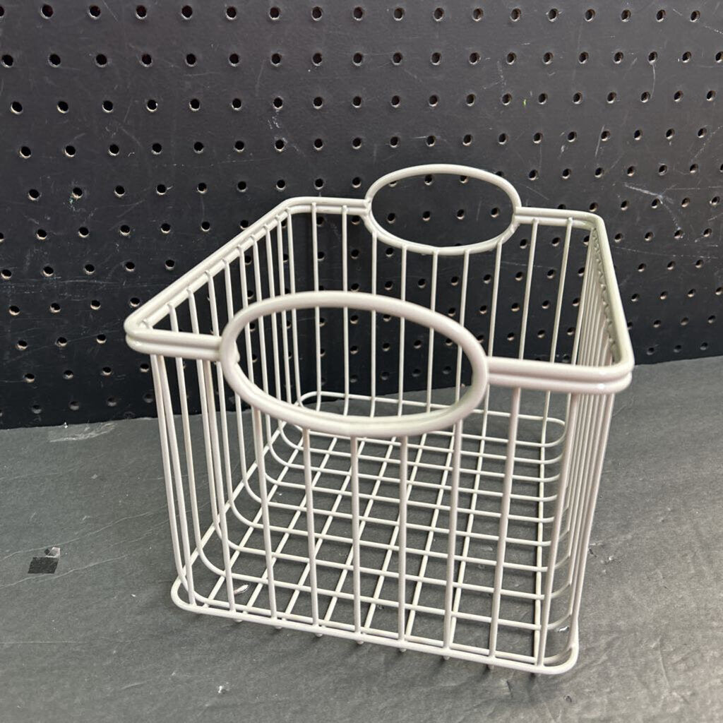 Metal Storage Organizer Bin