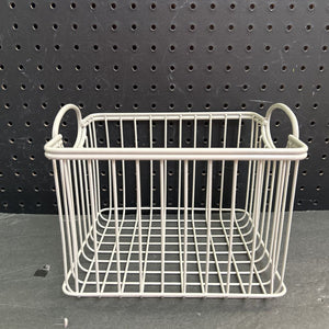 Metal Storage Organizer Bin