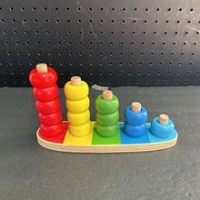 Load image into Gallery viewer, Wooden Sorting Boat (Toys of Wood Oxford)
