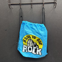 Load image into Gallery viewer, "Jesus is our Rock" Drawstring Bag
