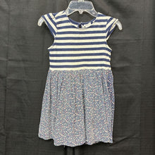 Load image into Gallery viewer, Striped Flower Dress
