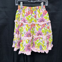 Load image into Gallery viewer, Flower Plaid Skirt
