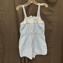 Load image into Gallery viewer, Denim Star Romper Outfit
