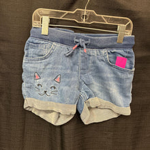 Load image into Gallery viewer, Denim Cat Shorts
