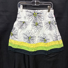 Load image into Gallery viewer, Striped Flower Skirt
