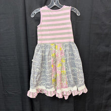 Load image into Gallery viewer, Striped Flower Dress
