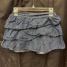 Load image into Gallery viewer, Polka Dot Denim Skirt
