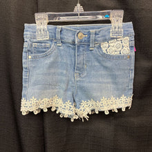 Load image into Gallery viewer, Denim Lace Shorts
